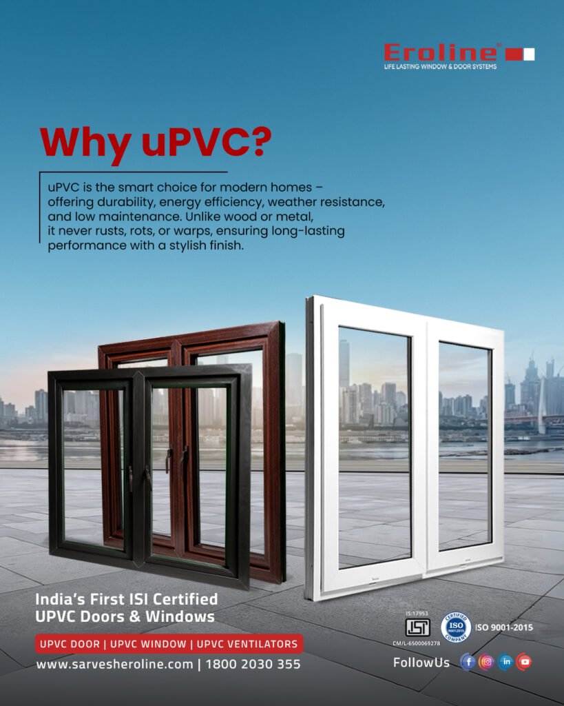 Why Choose uPVC Sliding Doors & Casement Windows for Offices