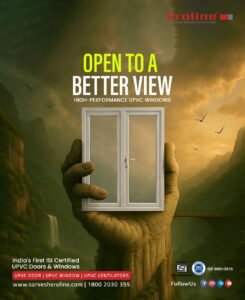 Best uPVC Windows in Bangalore: Soundproof & Black uPVC Door