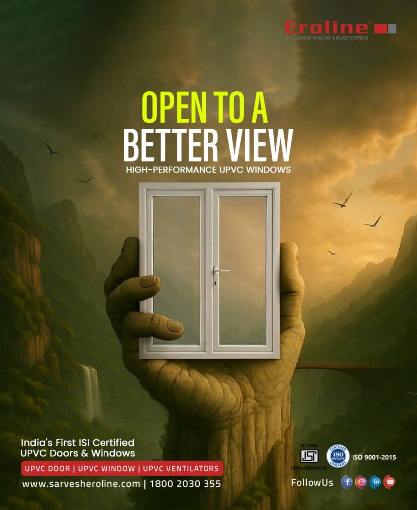Best uPVC Windows in Bangalore: Soundproof & Black uPVC Door