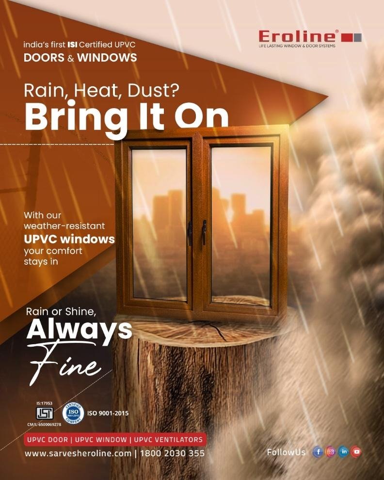 Best uPVC Windows in Hyderabad for Heat and Dust Protection